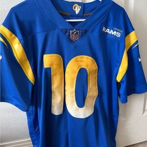 NFL Los Angeles Rams Blue On Field Dri-Fit Jersey